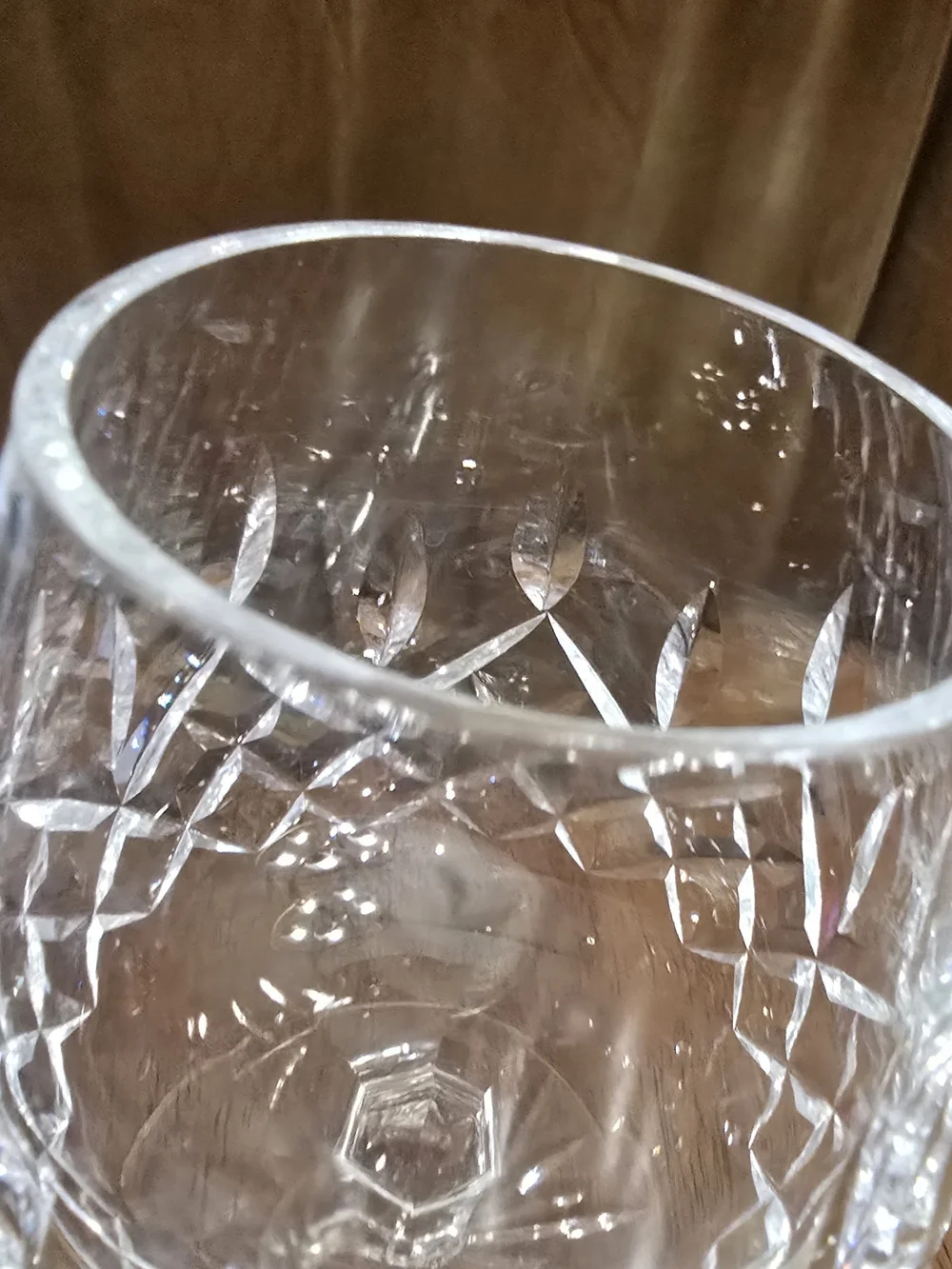 Waterford Lismore Crystal Brandy Snifter Cognac Glass 12 Oz Signed Ireland 5.25